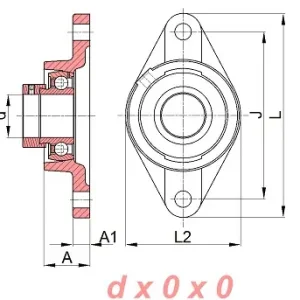 Szybka dostawa Zespół z oprawą żeliwną ESFLE.203 SNR